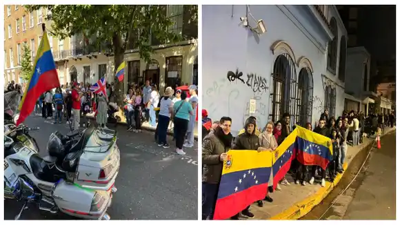 Venezolanos regados por el mundo entero votaron este 28Jul (+Videos)