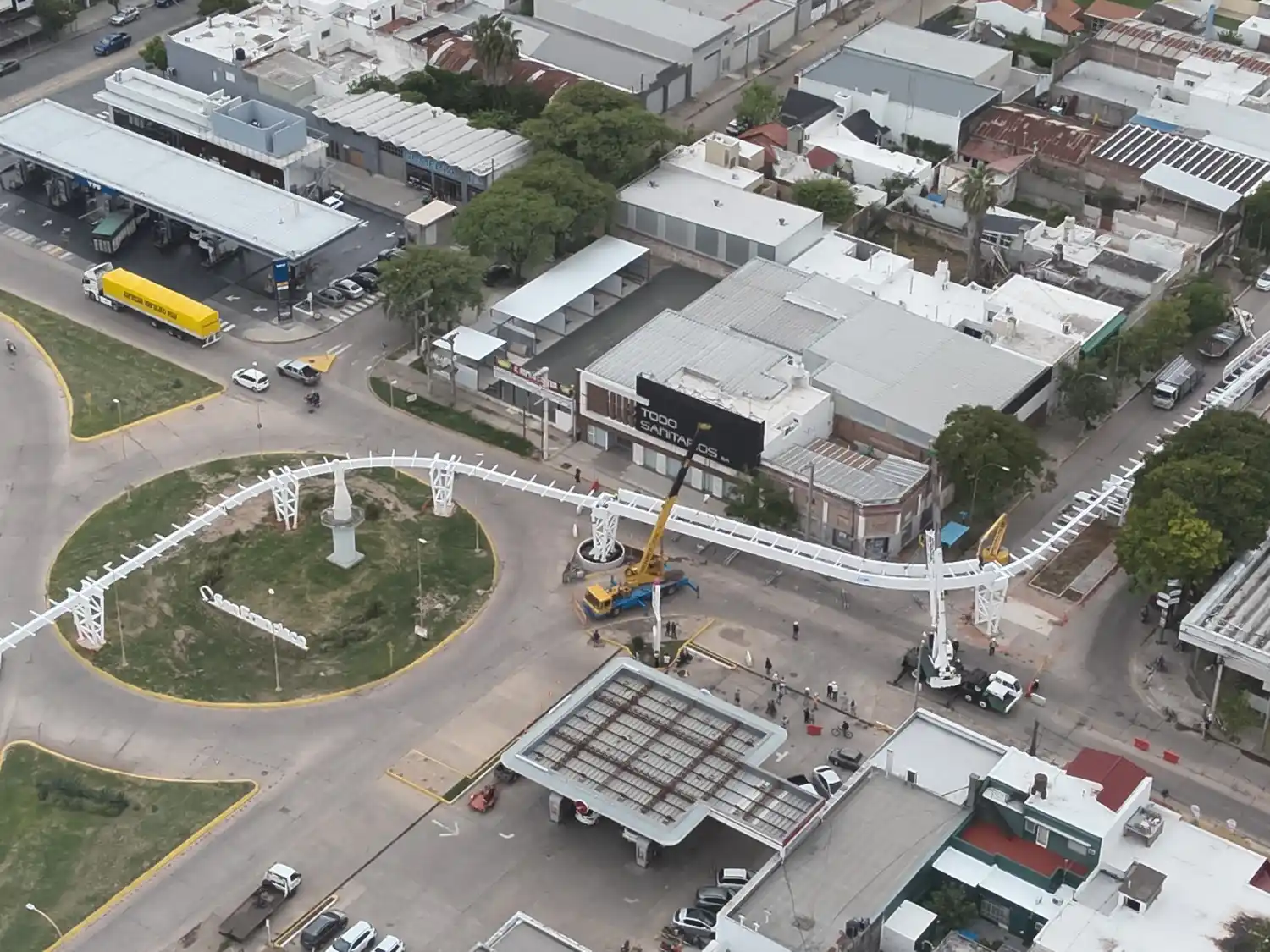 Con la estructura principal ya montada, el proyecto entra ahora en su fase final.