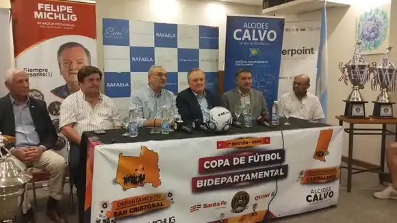 Presentaron la Copa Bi Departamental Castellanos - San Cristóbal: “Es el éxito del deporte y de las instituciones”