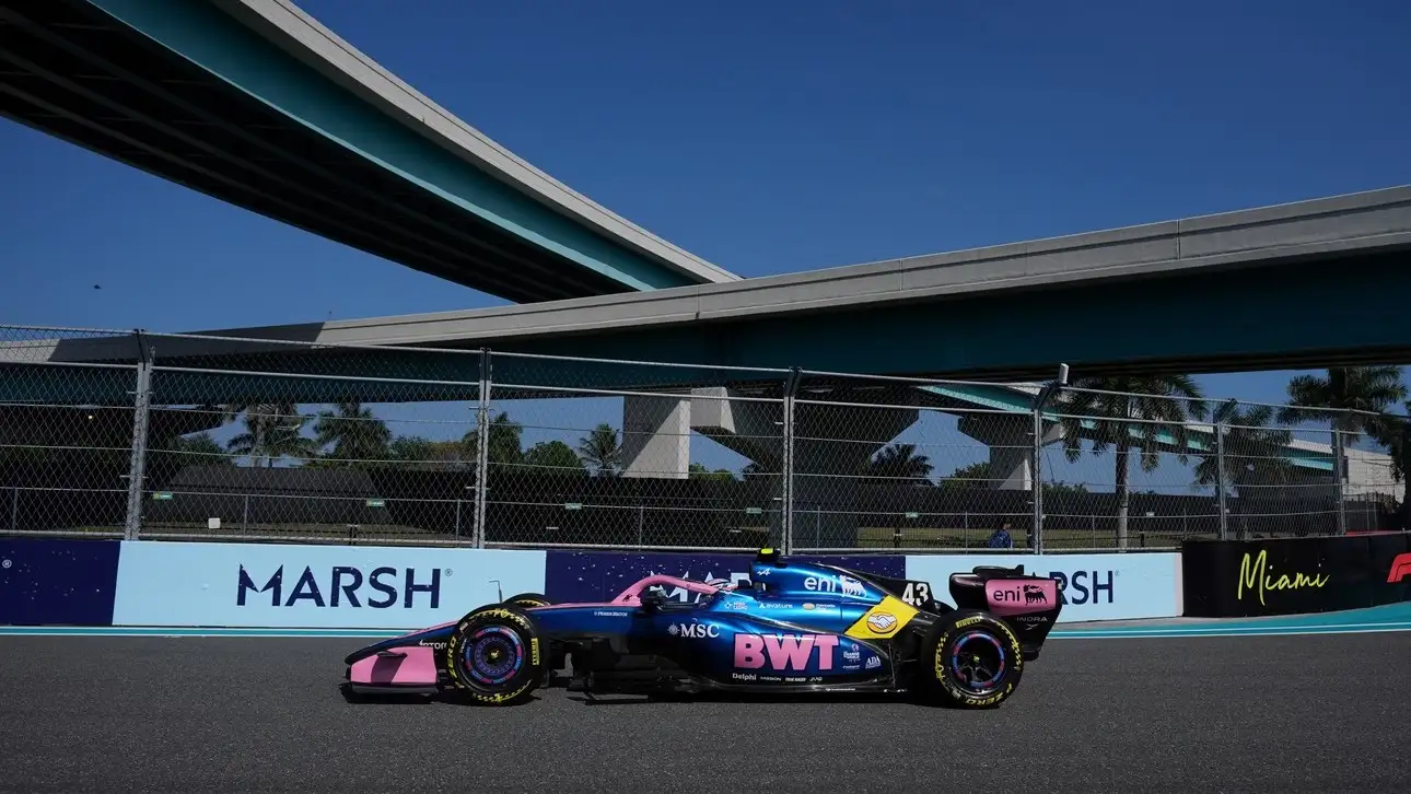 Franco Colapinto largará octavo en la carrera sprint del GP de Miami