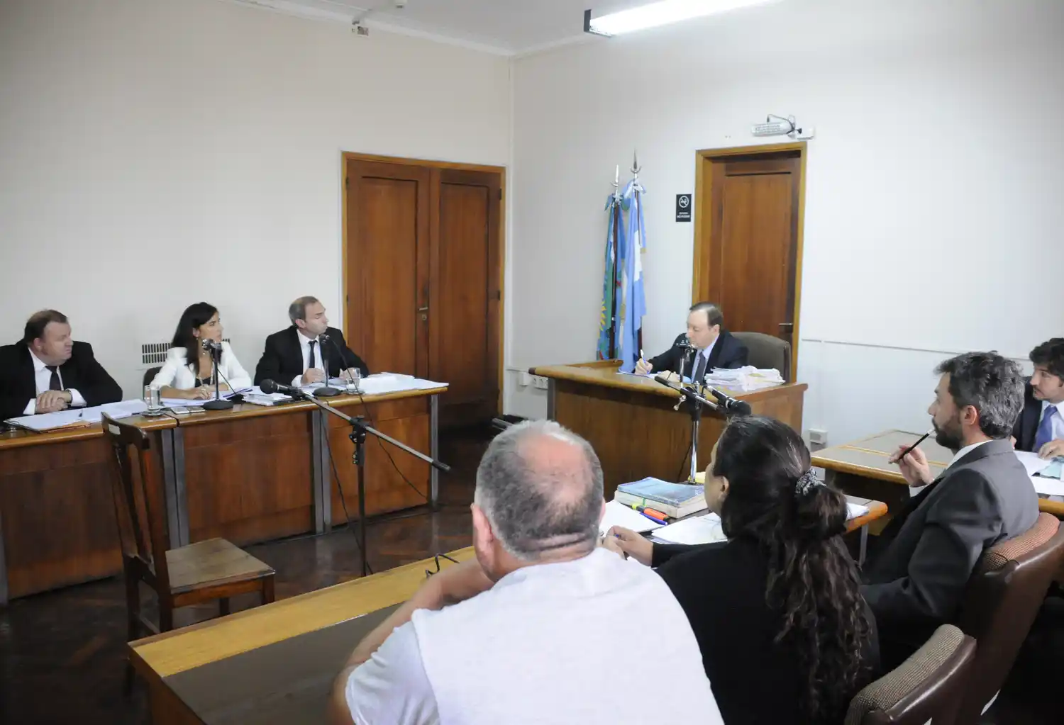 Para la acusación, bajo el ropaje de la protesta se cometieron delitos y  pidieron prisión