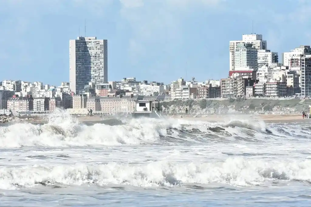 Crecida en Mar del Plata - Foto: Gentileza Diario LA CAPITAL