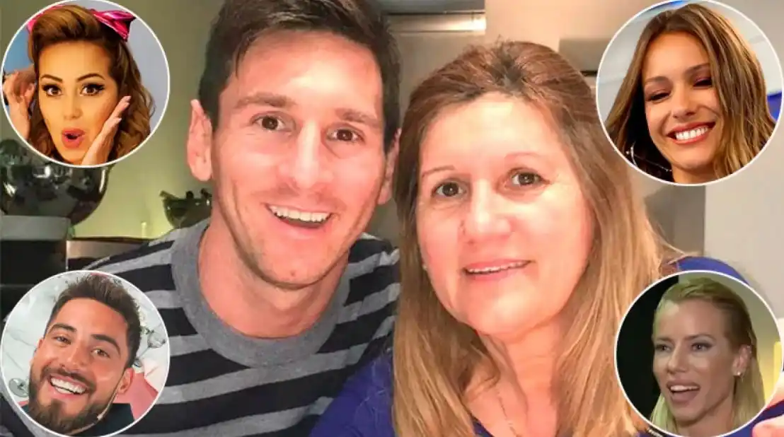 La mamá de Messi dio sus favoritos para ganar el Bailando y hasta se metió en la pelea Pampita vs Nicole
