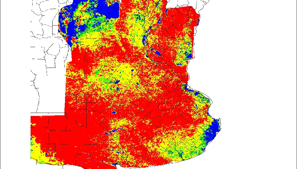 Los suelos al rojo vivo y sin perspectivas de precipitaciones