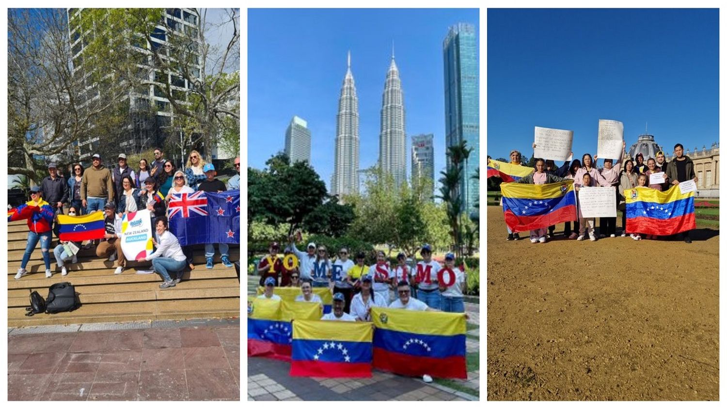 Así se desarrolla en el mundo la jornada «por una Venezuela libre»: a dos meses del 28 de julio (+Fotos y videos)