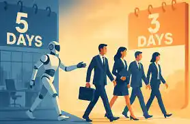 “Huir con el rabo entre las piernas…”
10ª entrega
La reducción de la semana laboral…