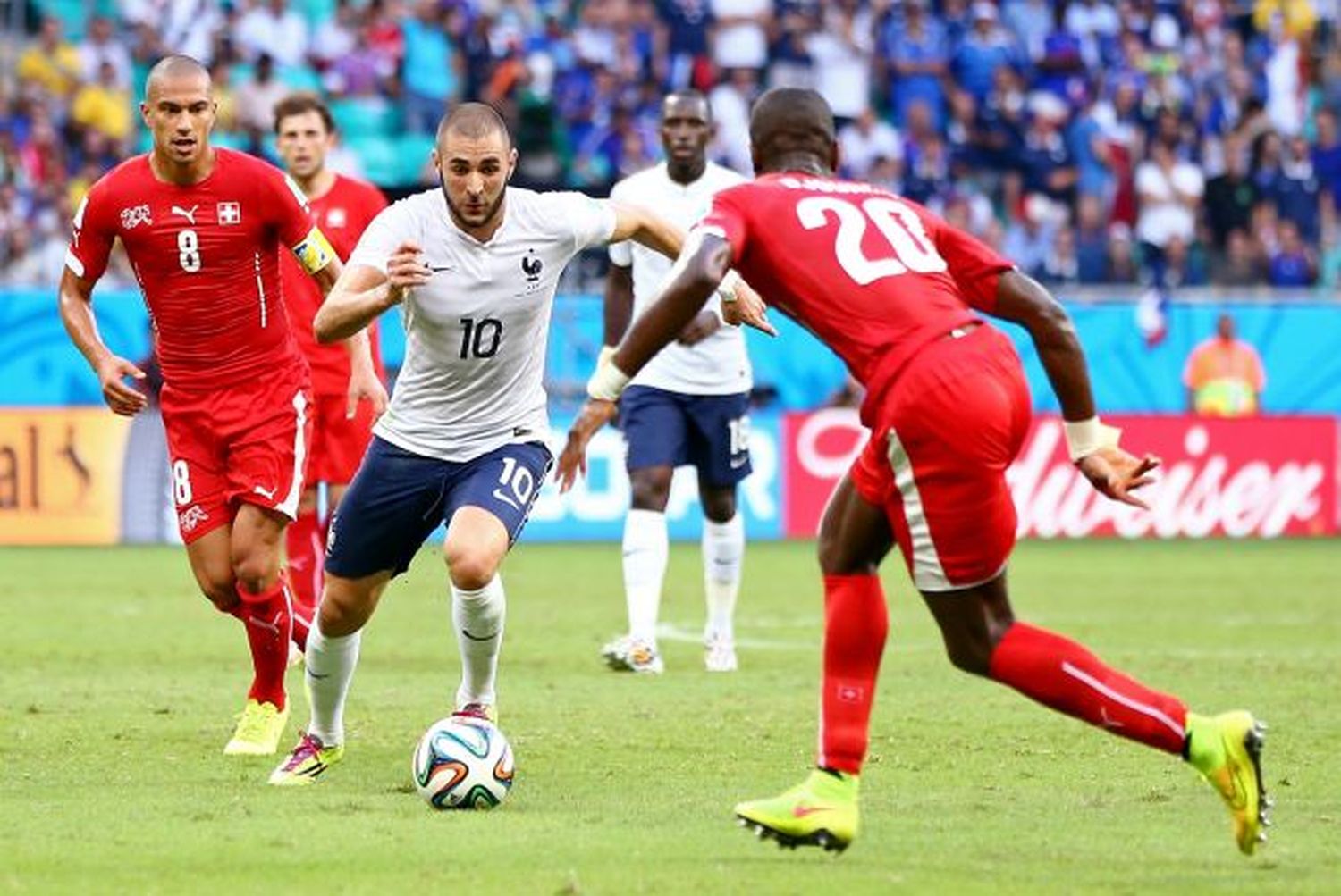 Eurocopa: Suiza empató con Francia y se metió en los octavos