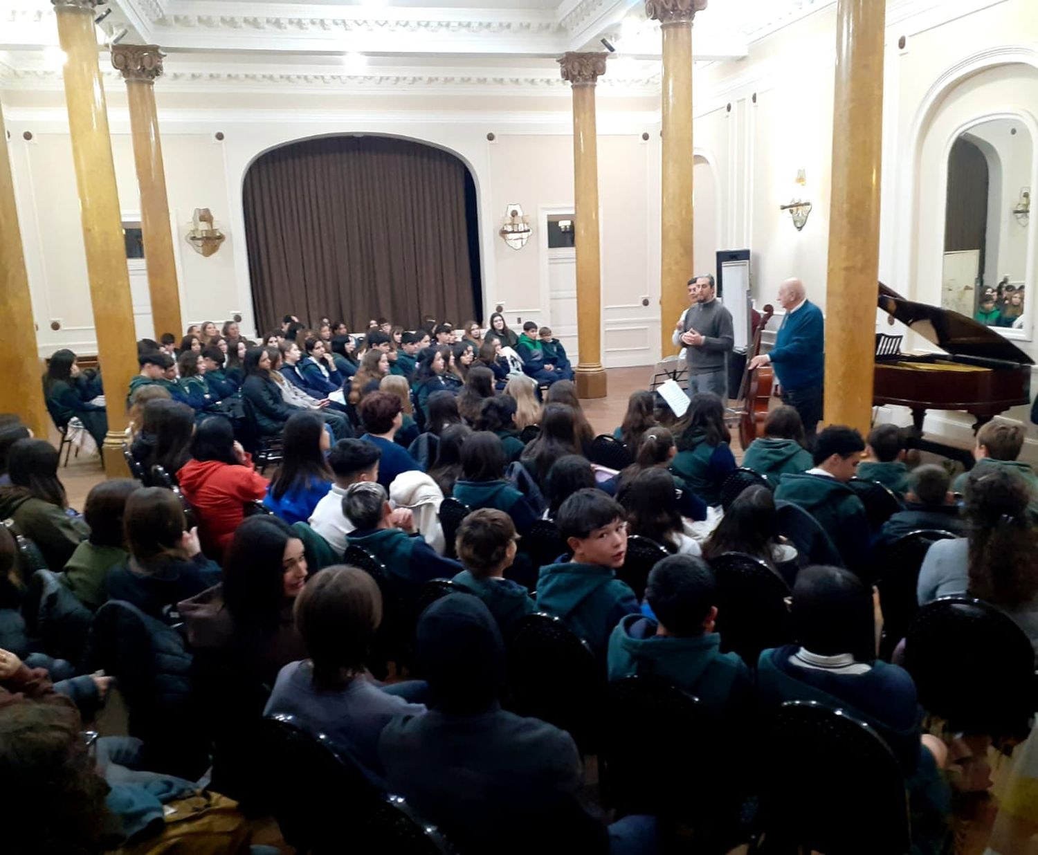 El Trío de Cámara de la Unicen realizó conciertos para las escuelas de Tandil