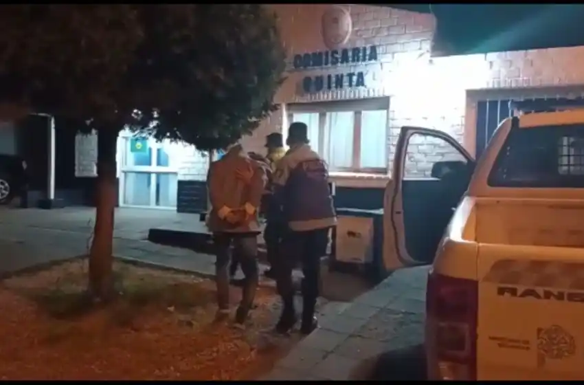 Ladrones "en construcción": los atrapan con una bolsa de cemento