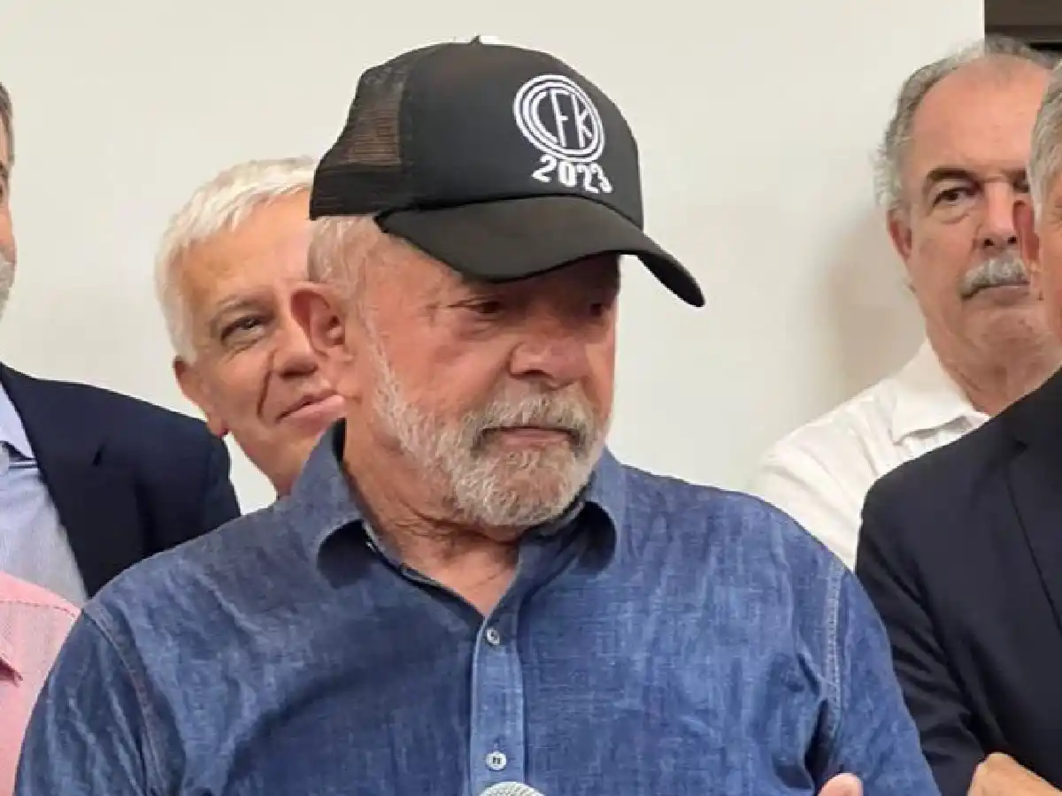 “CFK 2023”: la gorra que usó Lula da Silva en apoyo a Cristina Kirchner