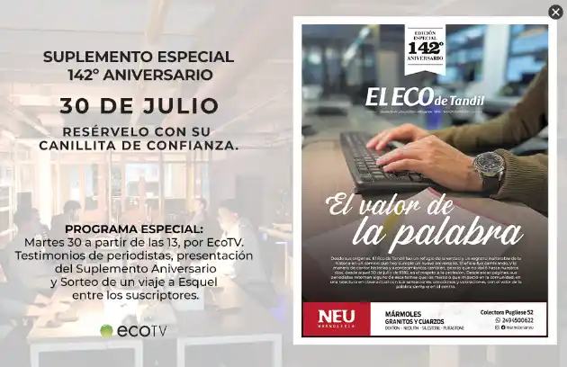 El Eco cumple 142 años y lo celebra con un suplemento único y un programa especial