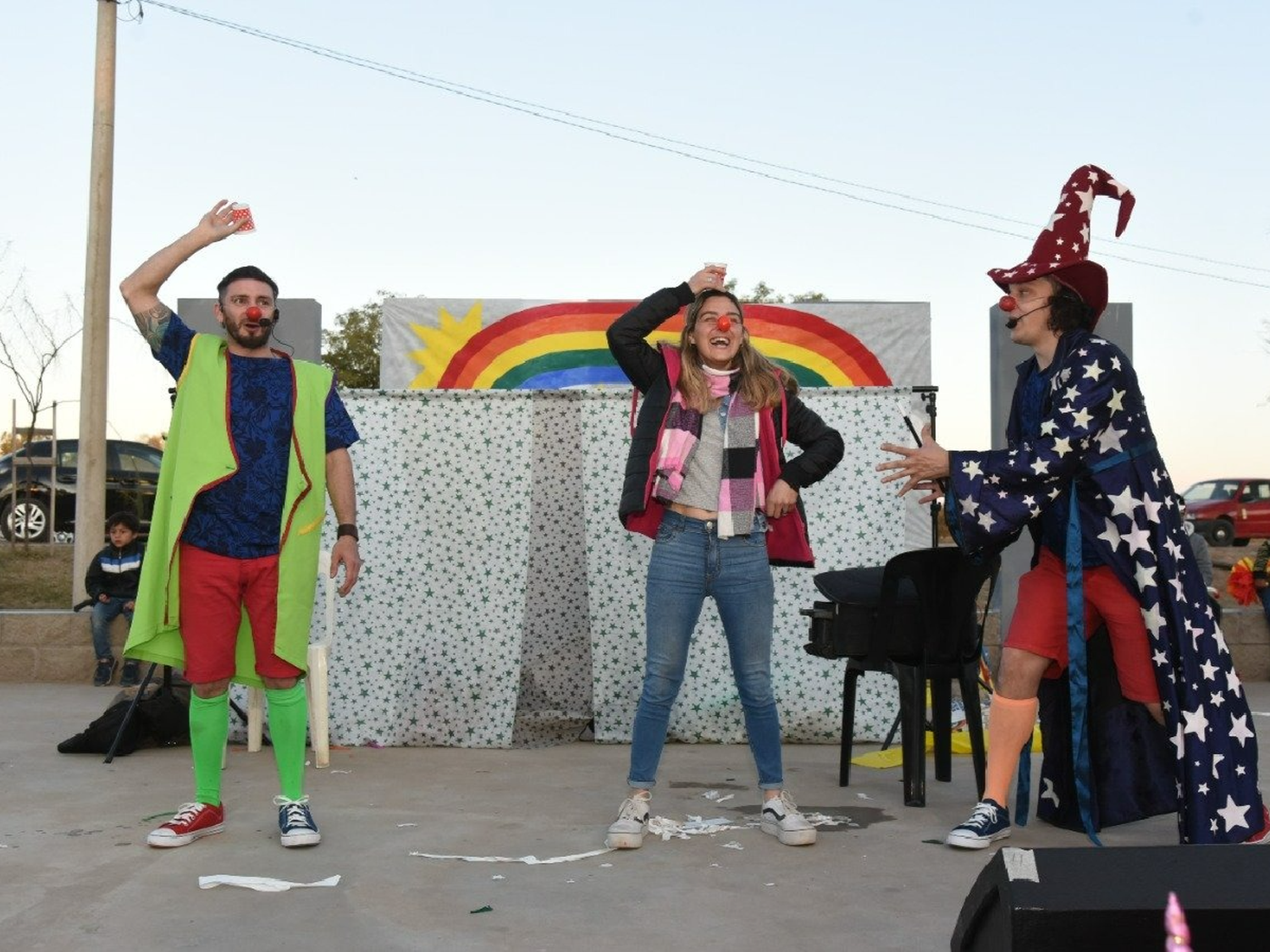 Los niños de Villa Concepción de El Tío tuvieron su Fiesta de las Infancias