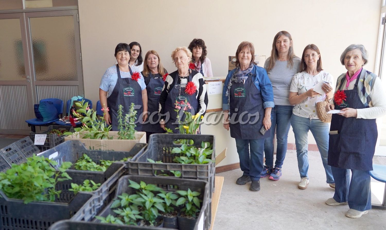 El Garden realiza dos jornadas de venta de plantas y plantines a beneficio del Hospital
