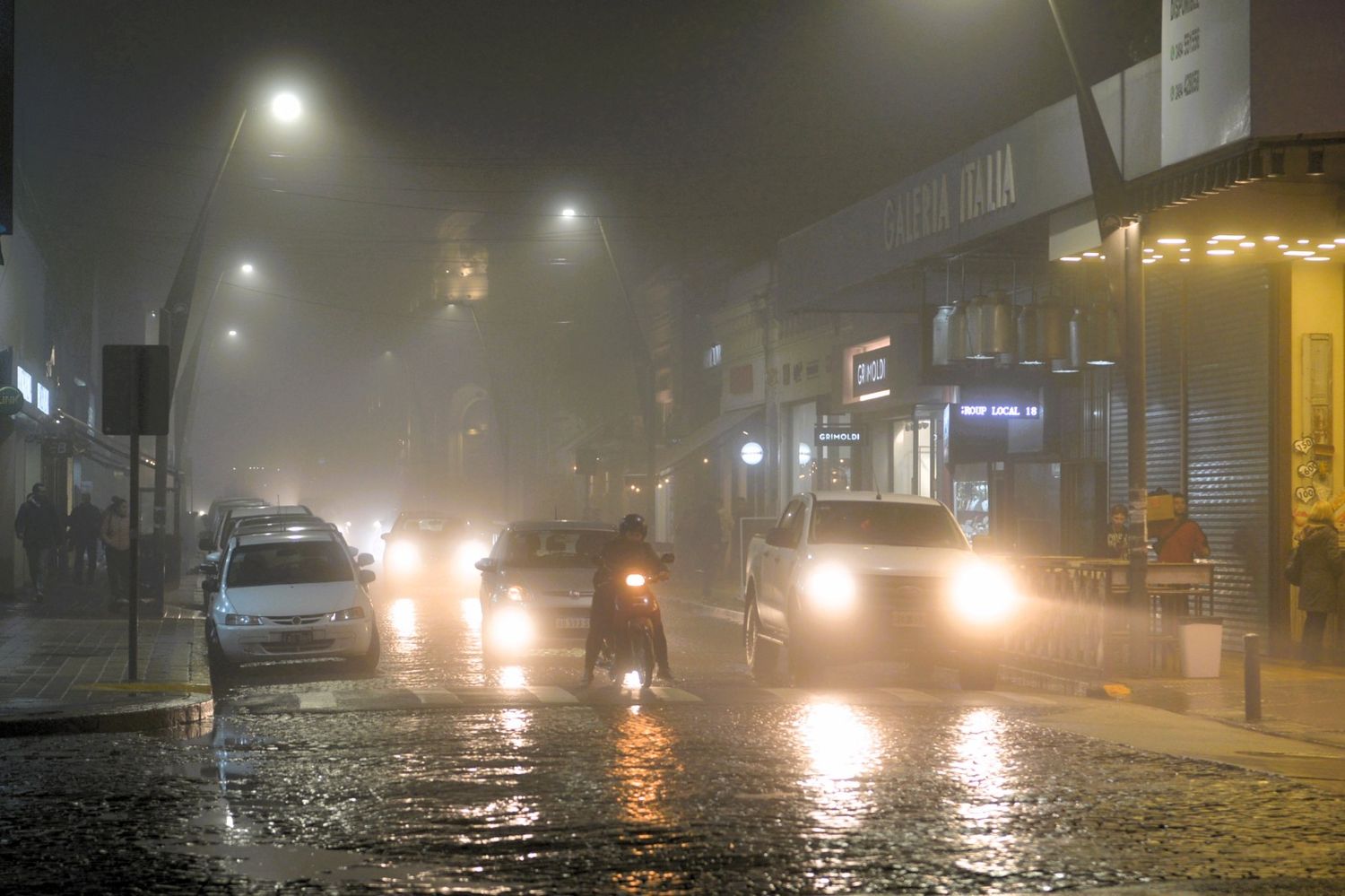 En el centro de Tandil cayeron 37 milímetros de lluvia.