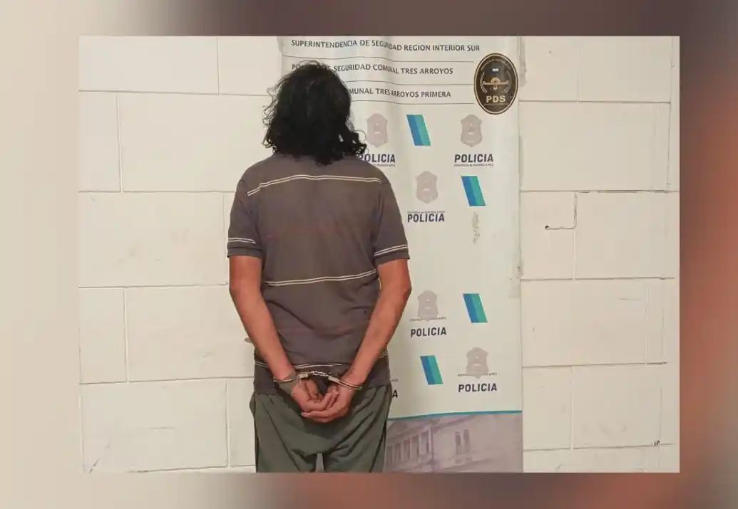 Aprehendido por amenazar a su pareja y dañar su celular con una cuchilla