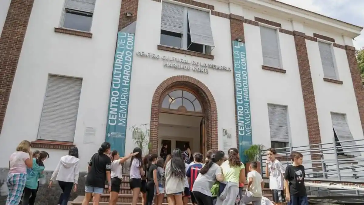 Centro Cultural de la Memoria Haroldo Conti ubicado en la ex ESMA.