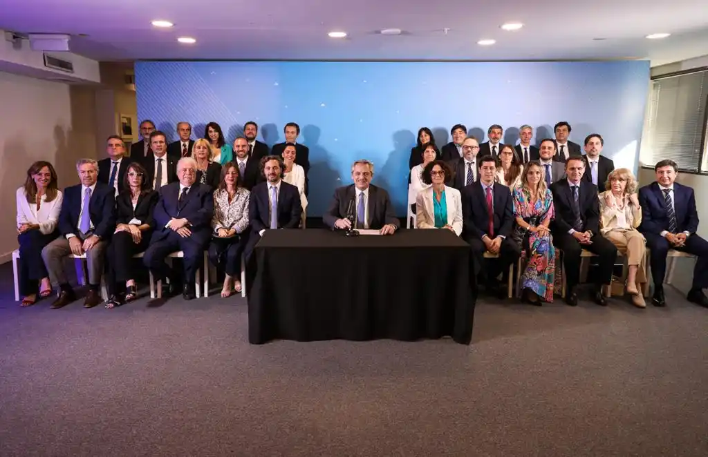 Alberto Fernández presentó el Gabinete Nacional