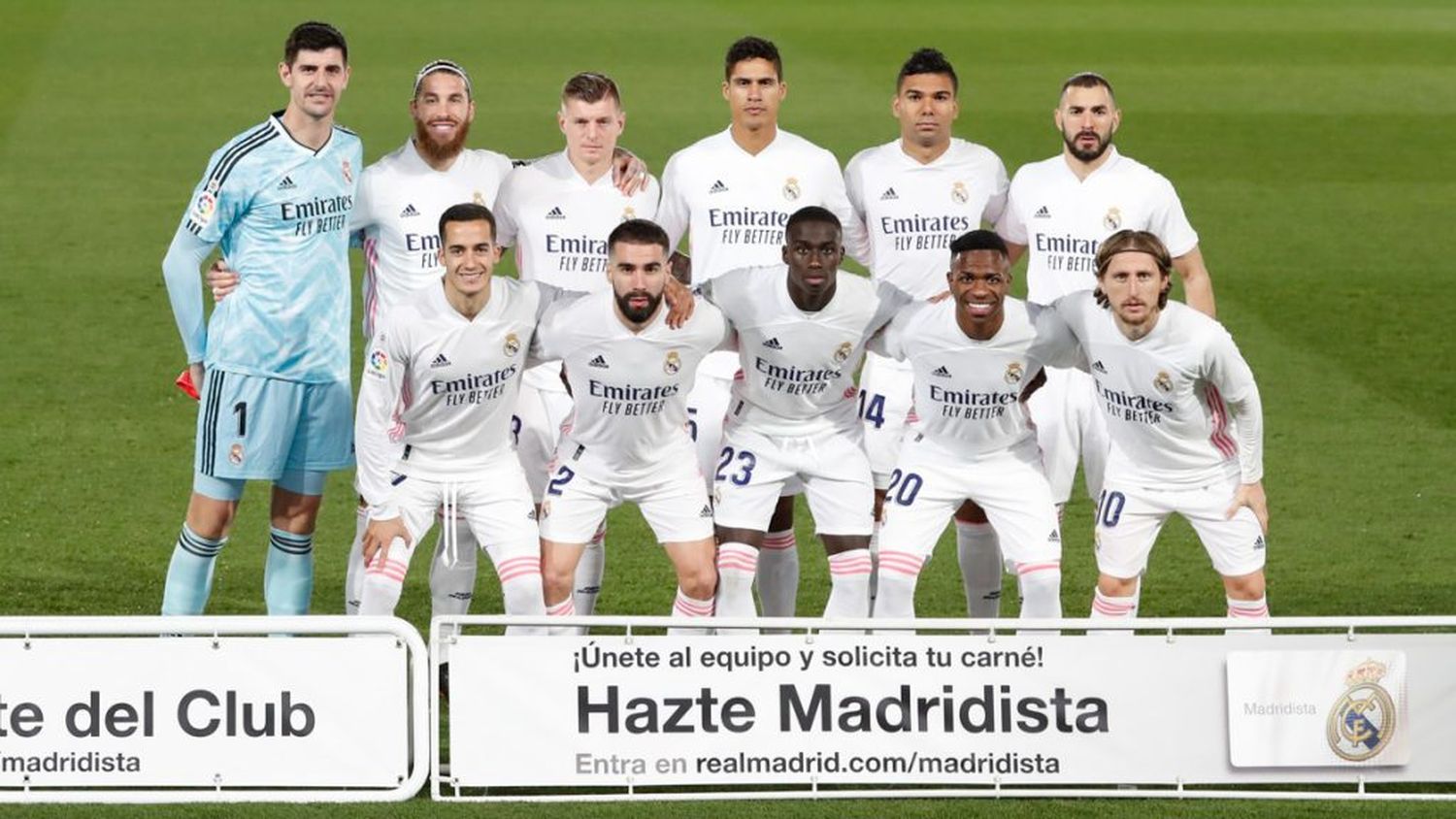 Festejo de Real Madrid en el clásico capitalino