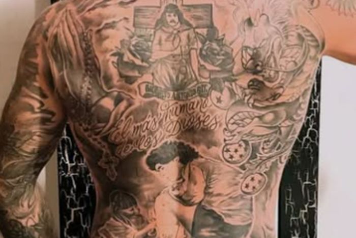 Dalma Maradona compartió la foto de un tatuaje que realizó un tandilense