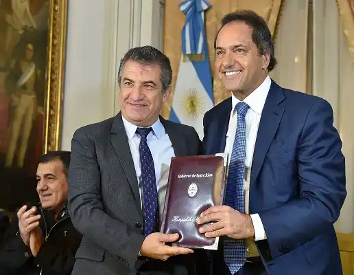 Scioli no descartó un lugar para Entre Ríos en su eventual gabinete 