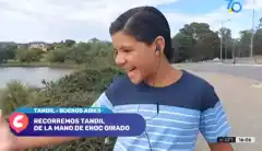 Enoc Girado mostró Tandil para la TV Pública