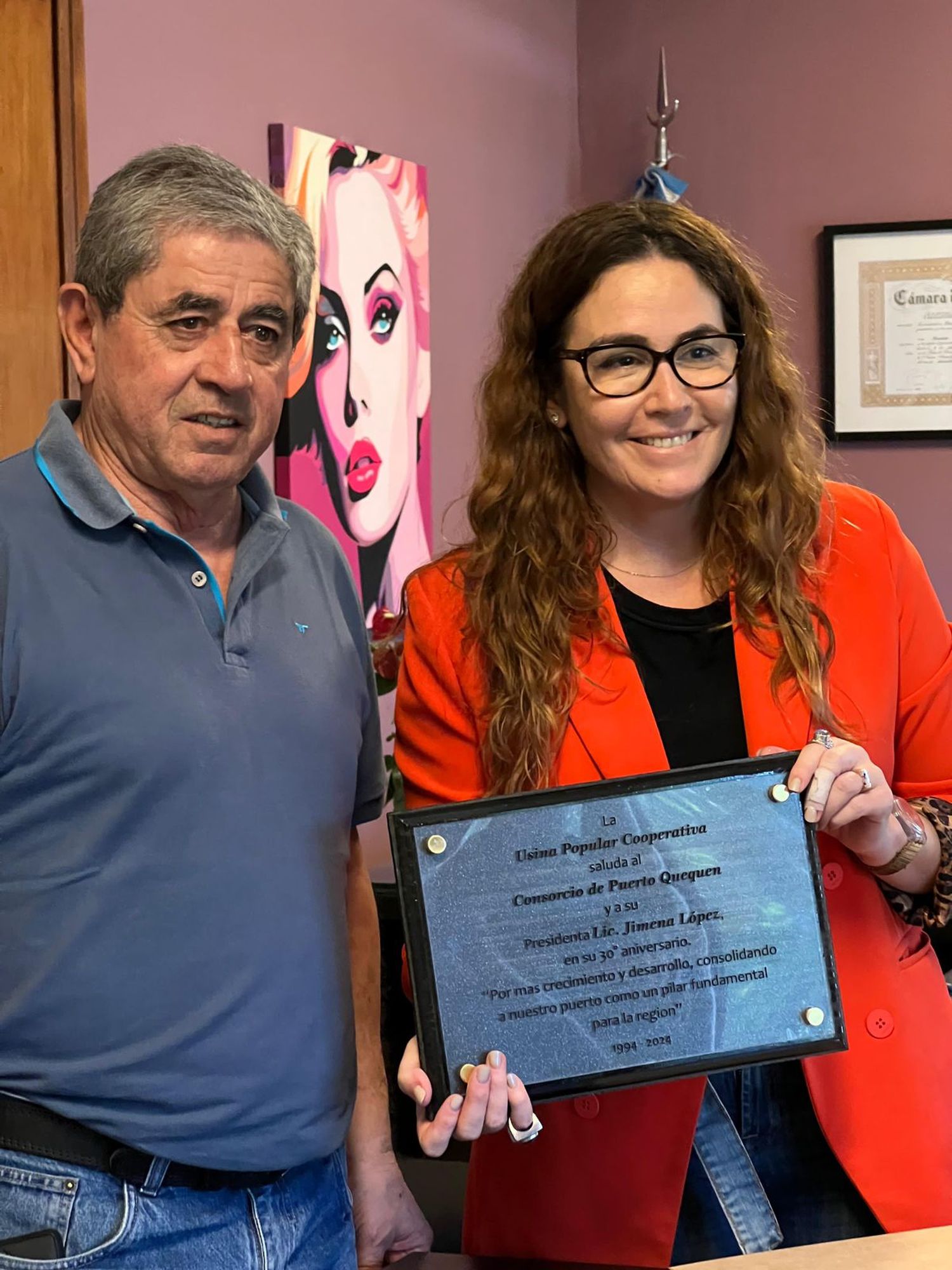 Jimena López y César Arrieta