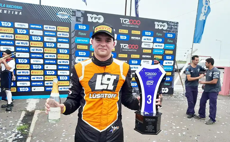 Matías Capurro volvió a subirse al podio en el TC2000 Series