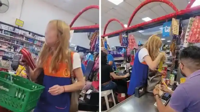 La dramática historia detrás del video viral de la maestra robando en un supermercado