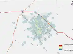 Observatorio Vial: Bajó la cantidad de eventos en el tercer trimestre