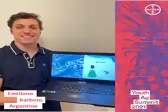 Bayer honra a tres jóvenes líderes en agro, con un premio que respalda los proyectos que diseñaron para ayudar a aliment