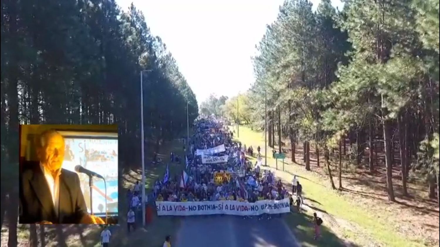 Marcha virtual contra las pasteras: "Nada va a detener la lucha de Gualeguaychú"