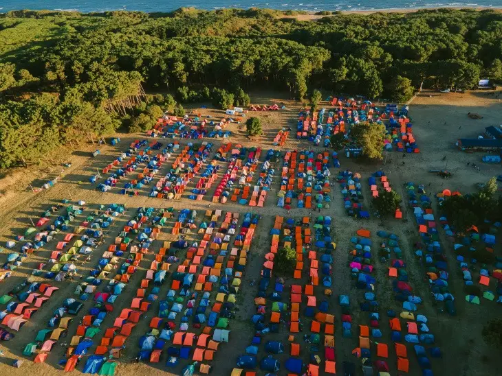 El campamento reúne a más de 3.000 jóvenes scouts de todo el país.