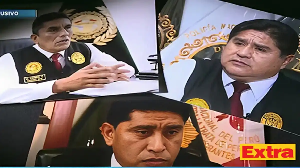 ¡EL COLMO! EL TREN DE ARAGUA amenaza a tres jefes policiales peruanos