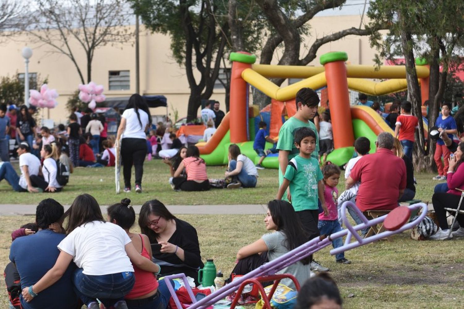 Domingo de festejo en el barrio 9 de Julio