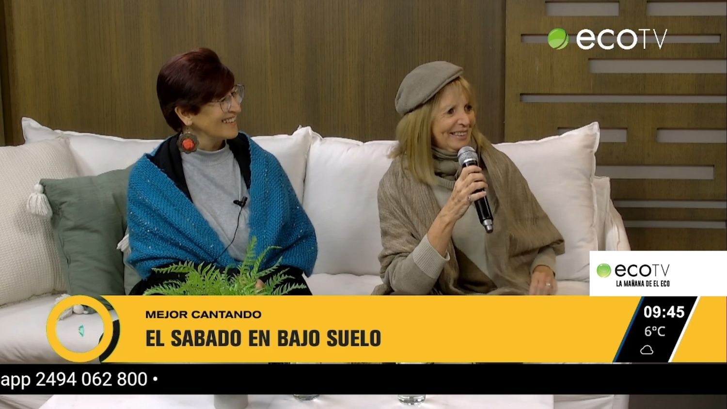 Andrea Rossetti debutará el sábado con "mejor cantando"