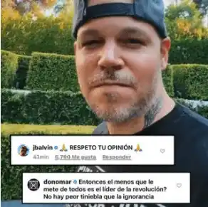 Las respuestas a Residente. Foto Instagram de El Gordo y la flaca. 