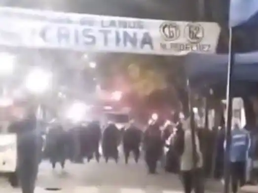 Operativo en la madrugada del domingo