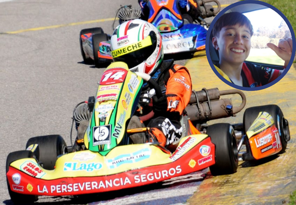 Bruno Oliver finalizó sexto en la octava fecha de la AZK de Mar del Plata