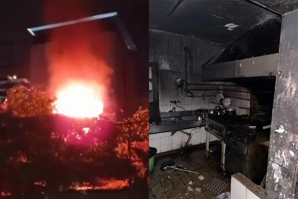 Fotos: Bomberos Voluntarios.