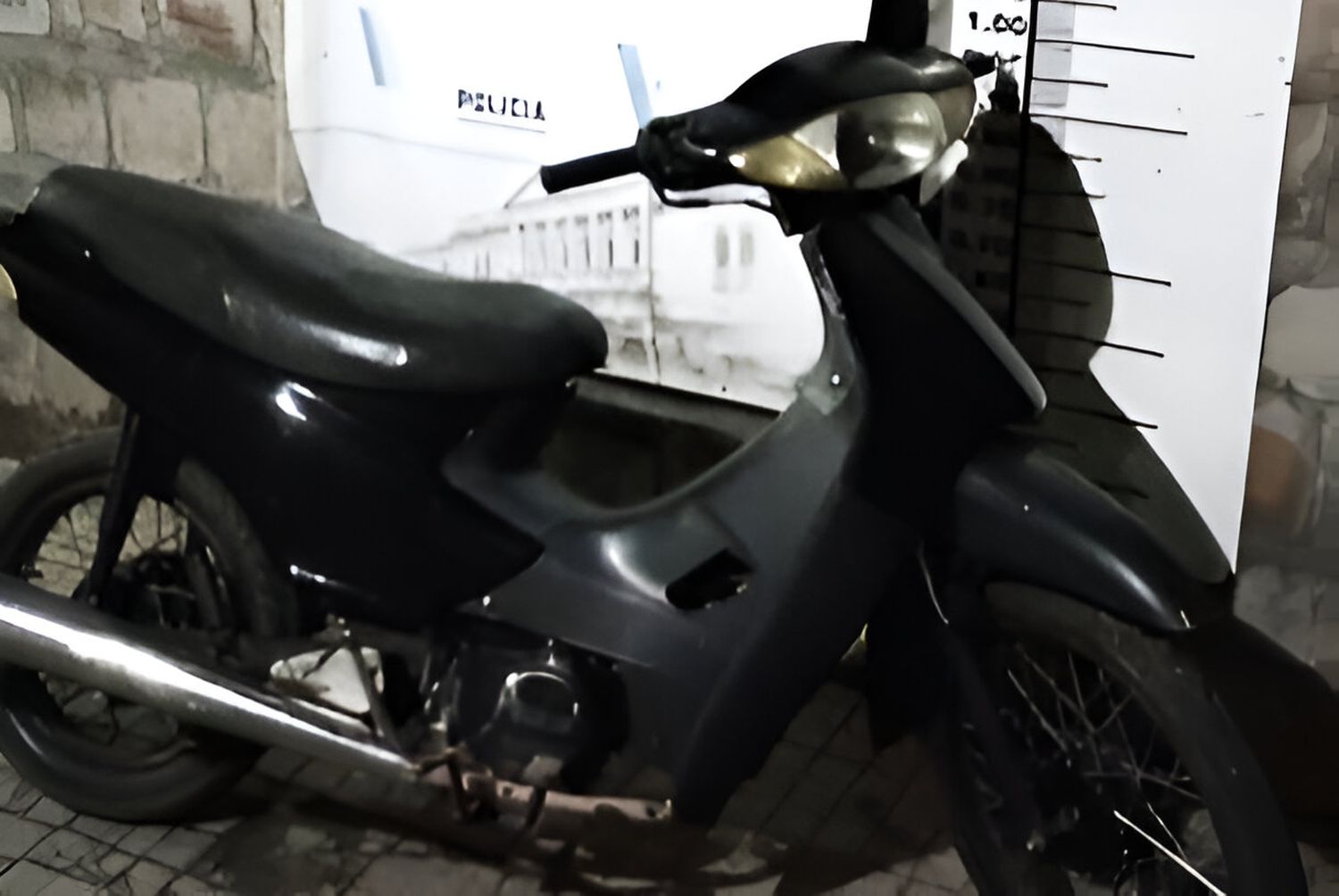 Hallaron una moto abandonada: tenía la numeración limada