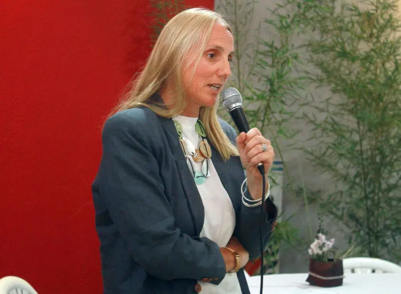 Carola Bertoldi al frente de la UCR