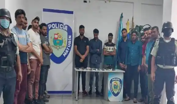 ¡ANDABAN COMO «PEDRO POR SU CASA»! Localizan a 18 pakistaníes en zona boscosa de Maturín