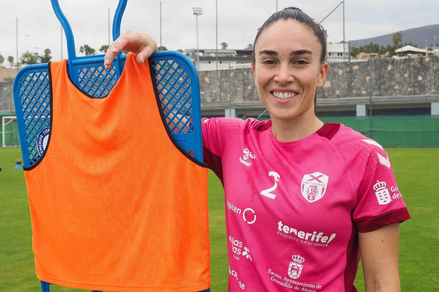 Agustina Barroso, reciente incorporación de la UDG Tenerife Egatesa (Foto: Diario de Avisos)