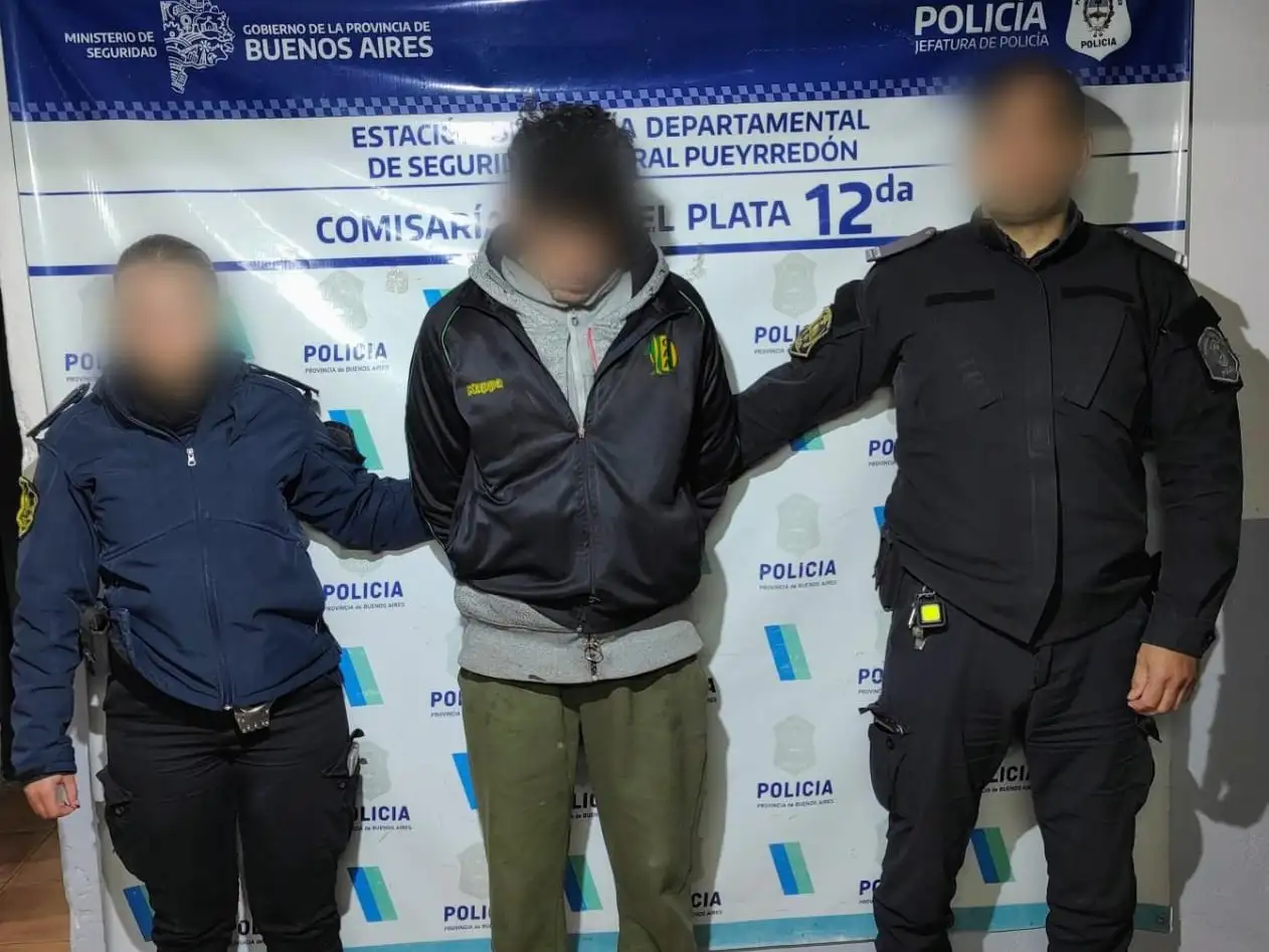 El detenido fue trasladado a la Unidad Penal N° 44 de Batán.