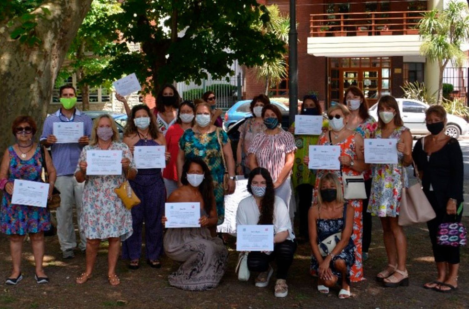 Concientizar sobre el Medio Ambiente: entregaron los certificados tras una capacitación gratuita