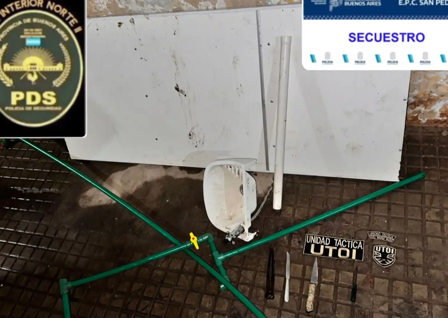 objetos secuestrados