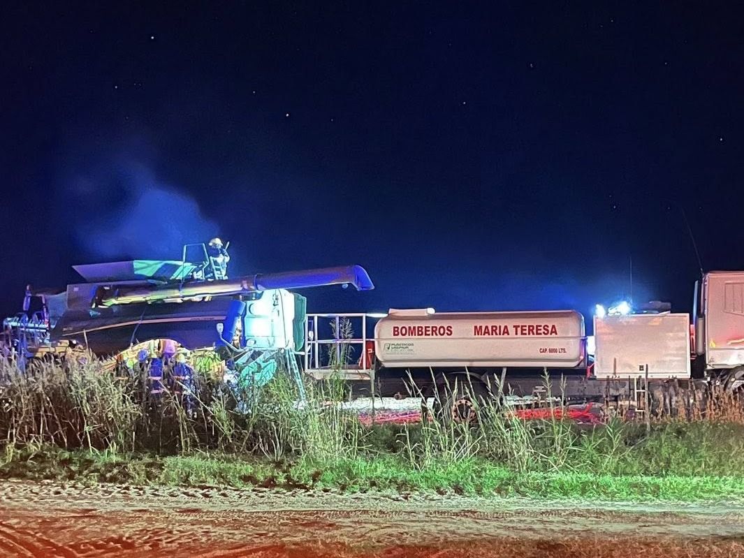 Crédito: Bomberos de María Teresa