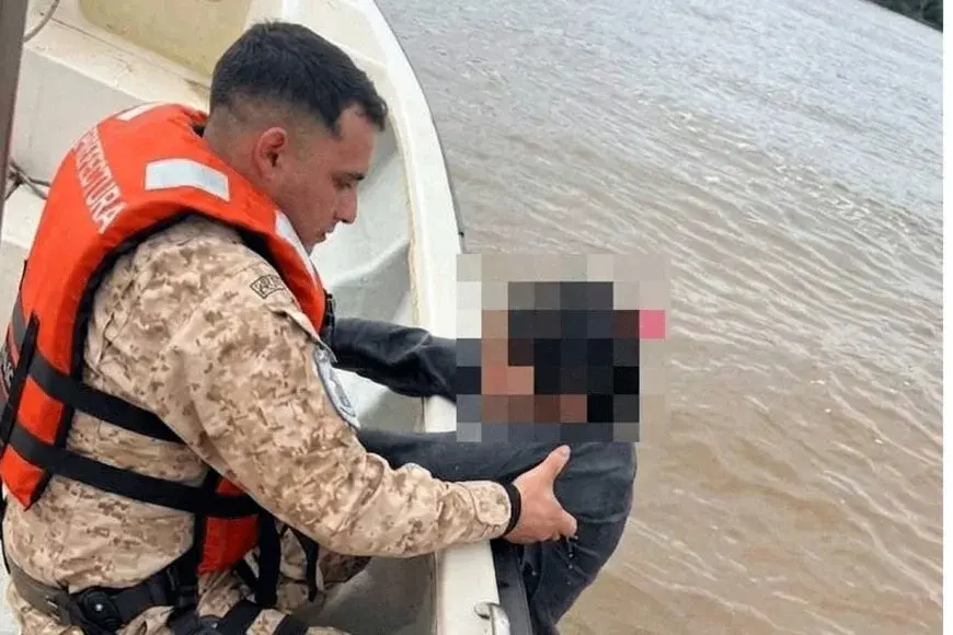 Rescate en el río Uruguay: Prefectura salvó a una mujer que pedía auxilio en medio del canal