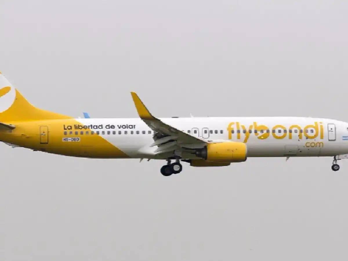Flybondi: falló un motor en un vuelo de prueba en Córdoba