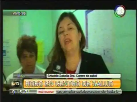 Robaron en el Centro de Salud de barrio Las Delicias